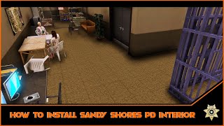 Installing Sandy Shores PD Interior  SP  Tutorial 2021  LSPDFR  GTA V [upl. by Yhtuv738]