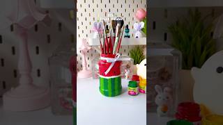 DIY Brush Holder shortviral art artshorts diycraft diyideas acrylicpainting [upl. by Yentiw300]