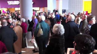 Flash Mob Crossgates Mall Hallelujah Chorus [upl. by Dlorah]