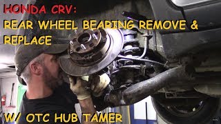 Honda CRV Rear Wheel Bearing amp Other Repairs Part I [upl. by Silloh]