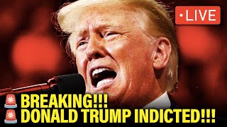 LIVE DONALD TRUMP INDICTED IN WASHINGTON DC [upl. by Arbba358]