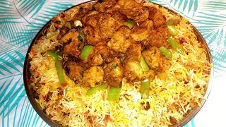 Bariis Biryani iyo Digaag oo Faraha iska goosa NeesidThe Best Rice Biryani With Chicken Recipe Easy [upl. by Dorca923]