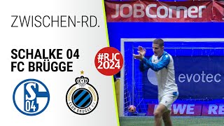 2024 Zwischenrunde  98  FC Schalke 04 vs FC Brügge [upl. by Joachima]