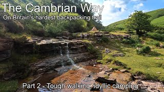 Cambrian Way Part 2 Abergavenny to Crickhowell Backpacking amp wild camping on on this tough trail [upl. by Zora]