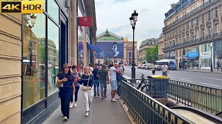 🇫🇷 Summer in Paris  2023 🗼 1 Hour Walk in Paris 🥐 Walking Tour of French Capital 4K HDR [upl. by Tamah922]