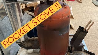 HOW DOES A ROCKET STOVE HEATER WORK [upl. by Zinnes977]