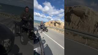 Trail boss 330 vs cf450 yarış [upl. by Fabian613]