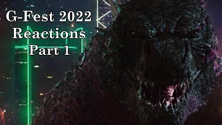 Godzilla vs Kong 2021 GFest 2022 Audience Reaction Part 1 [upl. by Ewolram27]