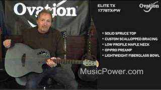 Ovation GuitarsTX Series [upl. by Lytton]