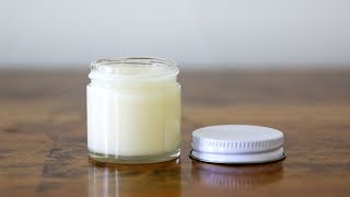 HOMEMADE DEODORANT RECIPE  low waste [upl. by Lowis]