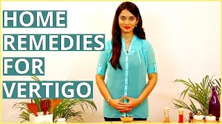 2 Simple Home Remedies For VERTIGO TREATMENT [upl. by Oidale]