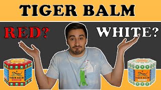 AllPurpose Ointment TIGER BALM Red or White Effects and Risks [upl. by Bergeron959]