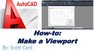 Make a New or Replace a Missing Viewport in AutoCAD [upl. by Kroy]