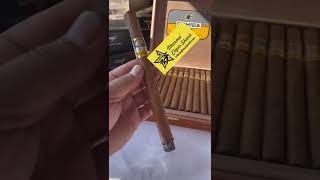 Cohiba Lanceros BN 25原始的雪松和灌木丛的气味。主线植物的味道，但很柔和，并带有淡淡的蜂蜜味。 大道至简 的奢侈品 [upl. by Hgielsa]