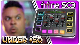 Inexpensive Gaming Audio Mixer  Fifine SC3 Review [upl. by Enutrof]