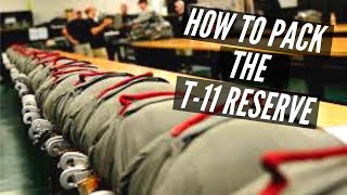 How to Pack the T11R Parachute [upl. by Robbert]