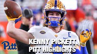 Kenny Pickett Pitt Highlights  Pitt QB [upl. by Sib761]