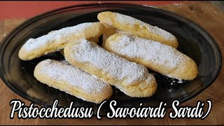 Come fare i Savoiardi Sardi  I Pistoccheddus   Dolci della tradizione sarda ChefJasonznc [upl. by Verney]