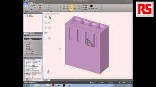 DesignSpark Mechanical  從RS下載3D模型和建立模型庫 [upl. by Kcirdneked921]