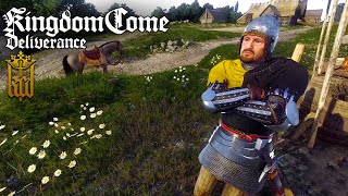 Kingdom Come Deliverance 038  Schwertkampftraining mit Hauptmann Bernard  Gameplay Deutsch [upl. by Wolfie797]