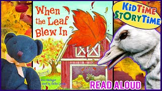 When the Leaf Blew In  Fall Books for Kids  Autumn Books Read Aloud [upl. by Ratha69]