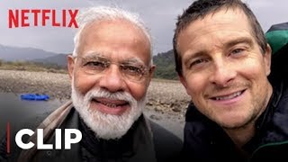 PM Narendra Modis Adventure  Man VS Wild  Netflix [upl. by Nonah]