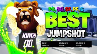 BEST JUMPSHOTS for ALL BUILDS 3PT RATINGS in HOOPS LIFE 100 GREEN WINDOW  PERFECT RELEASE [upl. by Lucita]