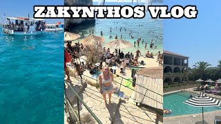 ZAKYNTHOS VLOG  couples holiday to Laganas Zante [upl. by Atsirk559]