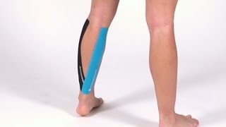 STRENGTHTAPE®  Kinesiology Tape  Calf Strain [upl. by Trub]