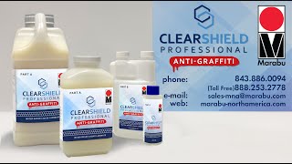 Marabu ClearShield Professional AntiGraffiti Mixing and Application Guide [upl. by Animas]