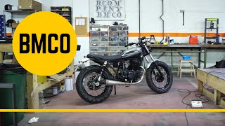 YAMAHA SR 250  SCRAMBLER  episode 6 [upl. by Jyoti979]