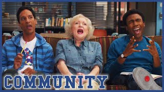 Betty White Joins Troy And Abeds Anthropology Rap  Community [upl. by Dukey]