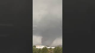 Tornado in Arkansas CAUGHT ON CAMERA [upl. by Lleryd]