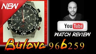 Bulova Precisionist 98B212 Quartz Watch Review [upl. by Scharf764]