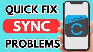 How to fix garmin connect app not syncing or working properly Easy 2025 [upl. by Mozelle]