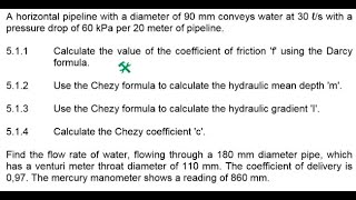 MECHANOTECHNICS N4 HYRAULICS APRIL 2021 NATED ENGINEERING mathszoneafricanmotives [upl. by Airyk803]