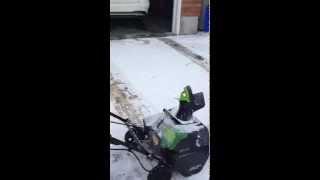 Greenworks 80V Snow Blower [upl. by Kally]