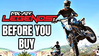 MX vs ATV Legends  11 Things You Need To Know Before You Buy [upl. by Naneek212]