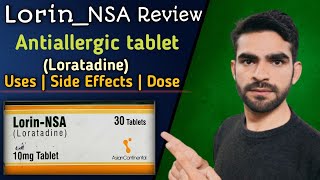 lorin nsa tablet uses in urduhindi loratadine [upl. by Erna543]