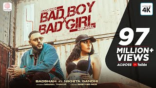 Badshah – Bad Boy x Bad Girl Official Video  Mrunal Thakur  Nikhita Gandhi  Trending Song 2021 [upl. by Postman]