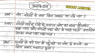 NCERTCBSE CLASS 7 HINDI CHAPTER 15 नीलकंठ प्रश्नोत्तर  QUESTIONANSWERS  नीलकंठ का प्रश्नोत्तर [upl. by Leilani]