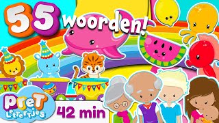 Educatieve Kinderfilmpjes • Pretlettertjes Special Woordjes Leren Peuter • Nederlands Gesproken [upl. by Hgielra]