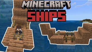 Custom boat AdddonMod Mcpe 120 [upl. by Letsirk]