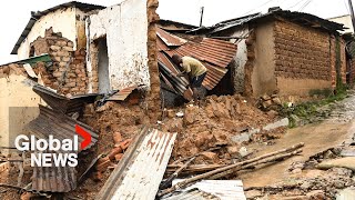 Tropical cyclone Freddy Recordbreaking storm moves out of Africa leaving destruction in its wake [upl. by Eiduam311]