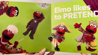 Read to Me  Elmo  A Sesame Street Book  Toddler Reading  Learning [upl. by Fontana]