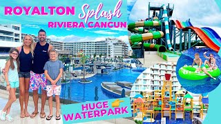 37 Things to Know Royalton SPLASH Riviera Cancun All Inclusive Resort in Mexico with BIG WATERPARK [upl. by Asehr798]