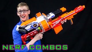 NERF COMBOS  RHINOFIRE [upl. by Thurnau]