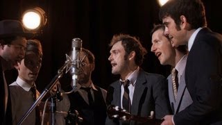 The Punch Brothers Marcus Mumford sing quotThe Auld Trianglequot [upl. by Avon]