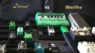 BEST and CHEAPEST PEDALBOARD options on AMAZON Donner vs VangoaGhostfire [upl. by Skutchan822]