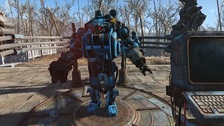 Fallout 4 Automatron  Heavy Robot Armor Full Set  Unique Armor Guide [upl. by Ailin]